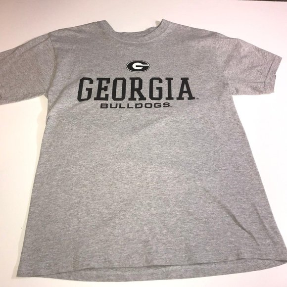 GEORGIA BULLDOGS GRAY T-SHIRT - Picture 1 of 3